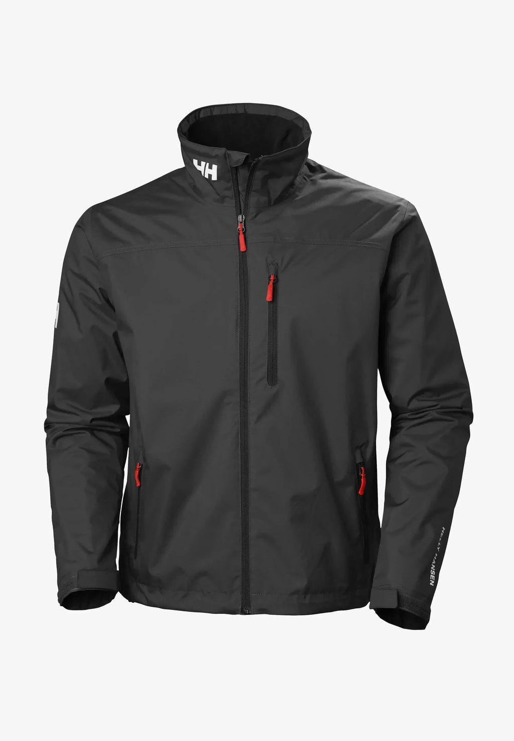 Men's Zip-Up Jacket with Water-Resistant Design and Collar