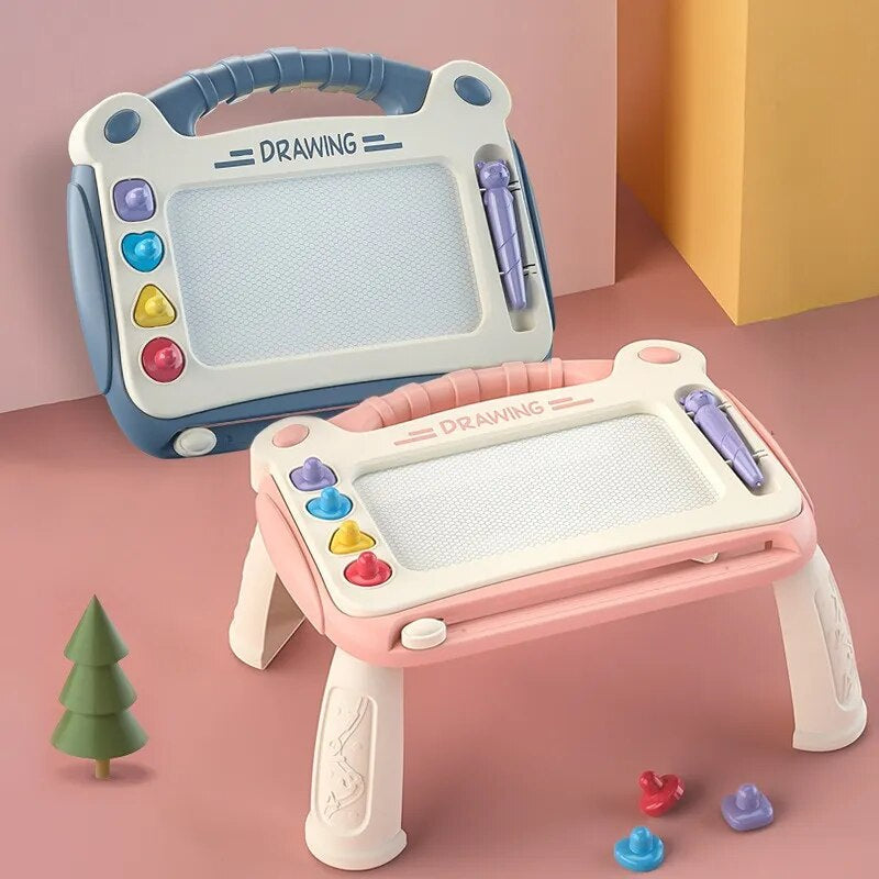 Magnetic Drawing Board for Creative Play – Reusable Art Board for Kids’ Drawing, Learning and Imagination