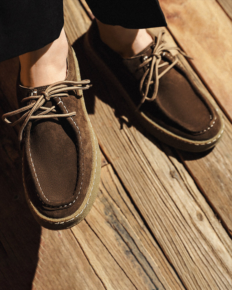 Luxury Suede Urban Footwear