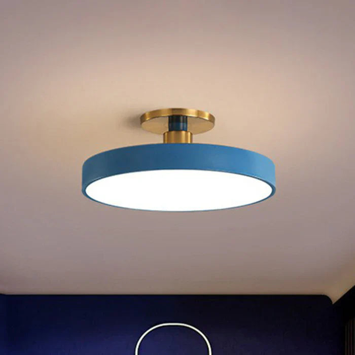 Scandinavian LED Ceiling Light for Modern Interiors – Minimalist Home Lighting for Living Room, Bedroom and Hallway