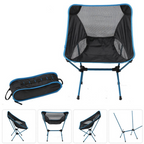 Compact Folding Moon Chair for Outdoor Adventures – Portable Camping Chair for Travel, Festivals and Relaxing Outdoors