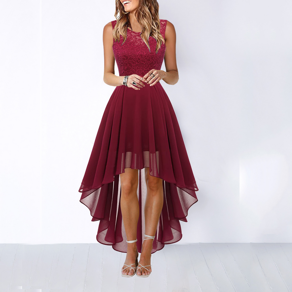 Kaitlyn | Elegant High-Low Dress for Women – Perfect for Wedding Guests