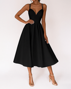 Daisy | Strappy Midi Dress for Women - Perfect for Wedding Guests