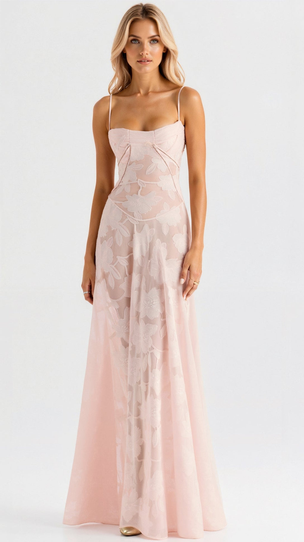 Caroline | Women's Maxi Slip Dress for Wedding Guests