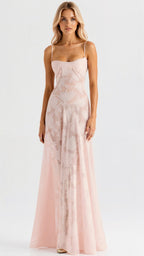 Caroline | Women's Maxi Slip Dress for Wedding Guests