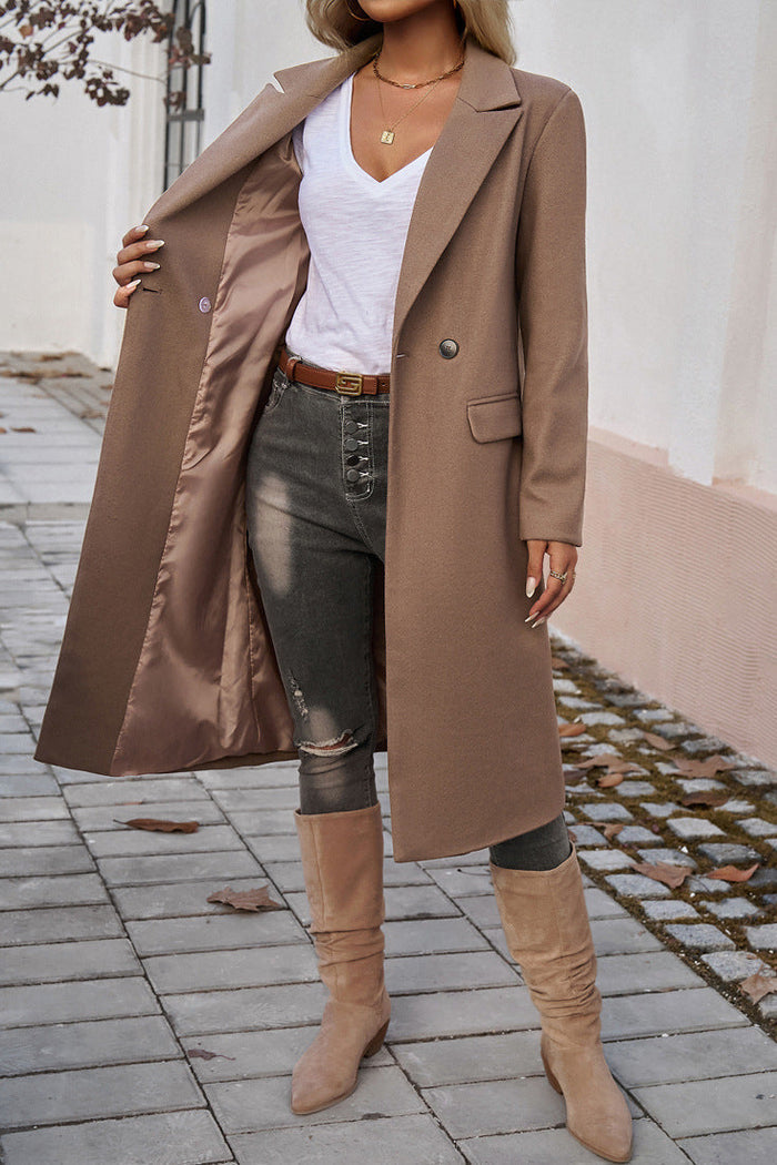 Avy - Women's Stylish Tailored Long Winter Coat