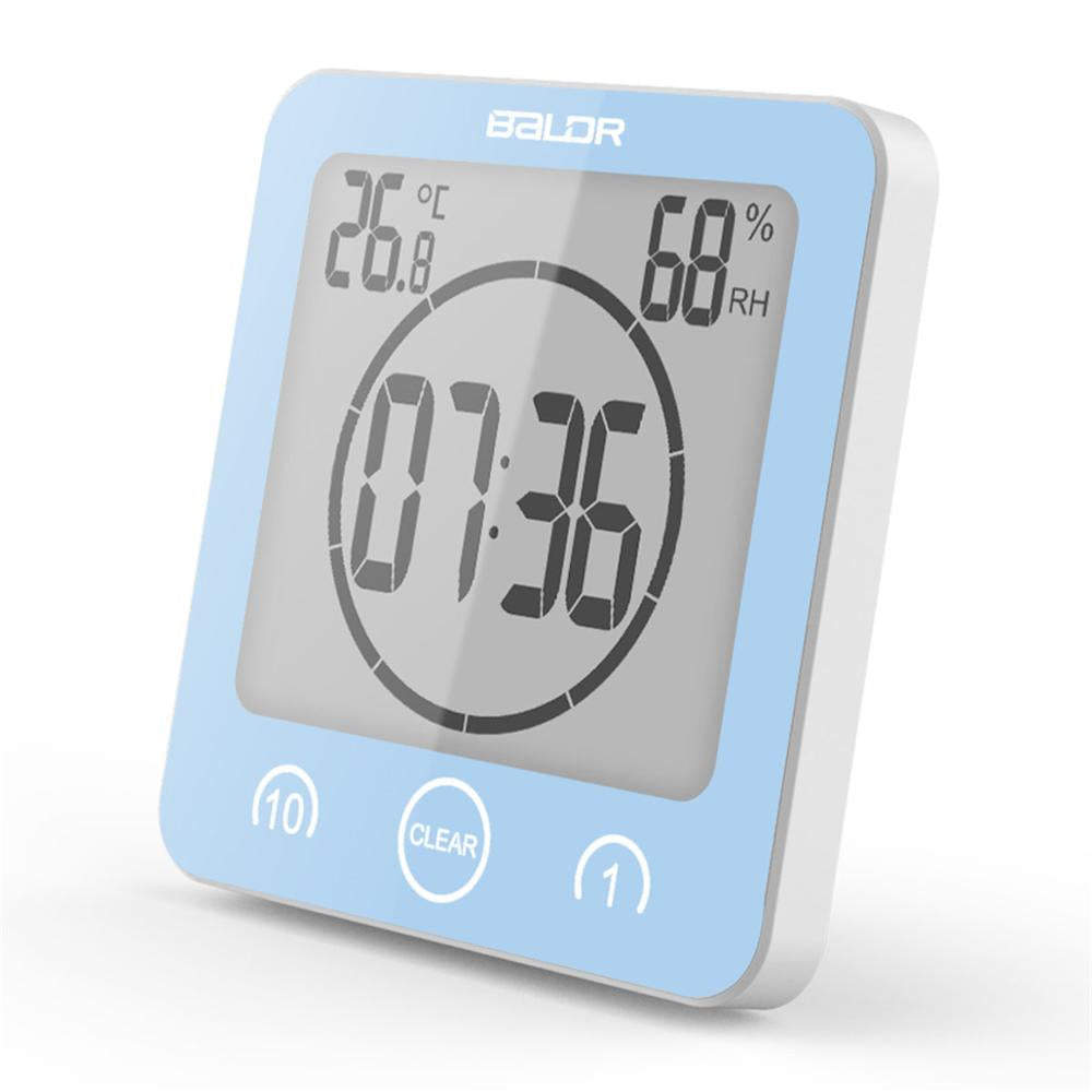 Waterproof Shower Timer for Bathroom Use – Easy Time Tracker for Shower Routines and Daily Time Management