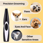 Silent Precision Pet Trimmer for Grooming – Quiet Hair Cutting Tool for Dogs and Cats at Home