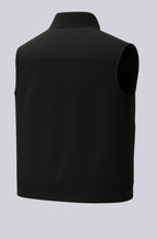 Oliver Men's Black Casual Stand Collar Vest