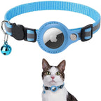 Reflective Cat GPS Tracker Collar – Breakaway Safety Buckle, Adjustable Fit & Night Visibility