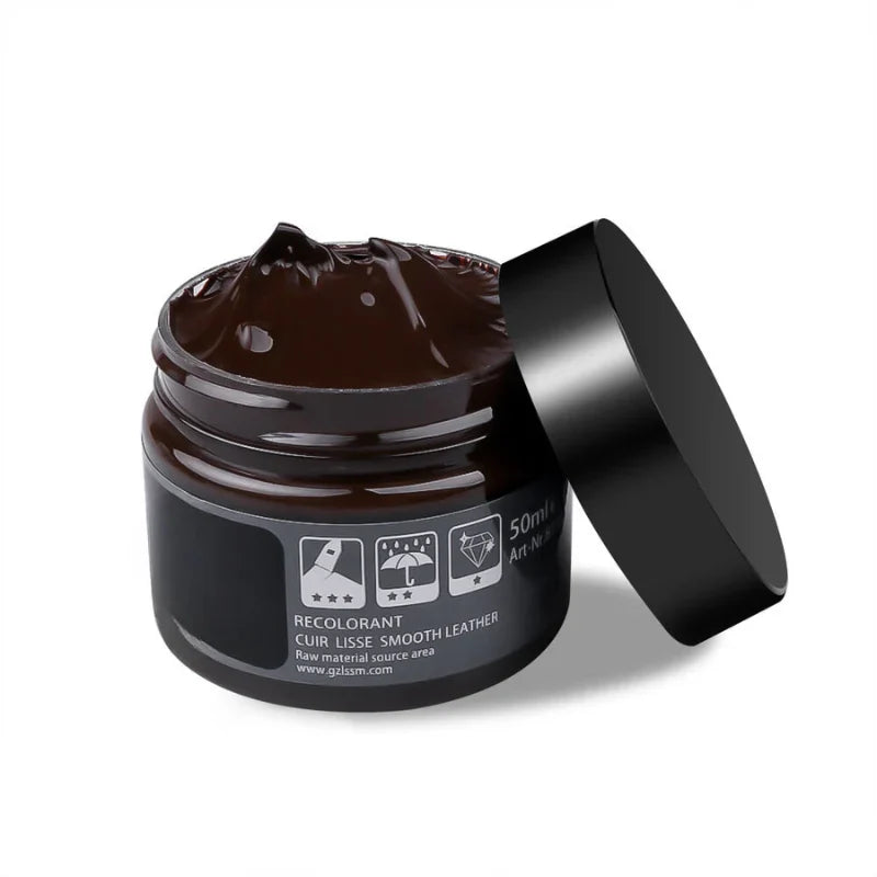 Leather Care and Restoration Cream for Furniture and Accessories – Conditioning Treatment for Cleaning, Protecting and Reviving Surfaces