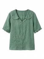 Effortless Linen Blouse