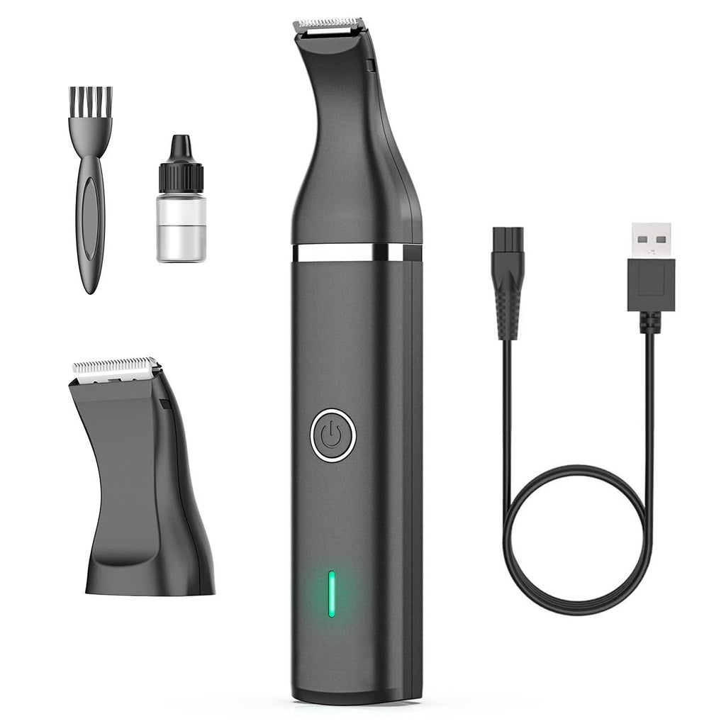 Quiet Cordless Pet Clipper with Dual Blades – Efficient Grooming Tool for Dogs and Cats at Home