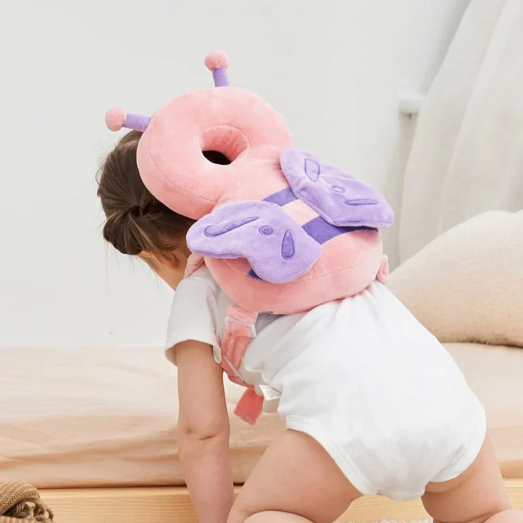 Baby Head Safety Cushion for Fall Protection – Soft Protective Pillow for Crawling, Walking and Daily Play