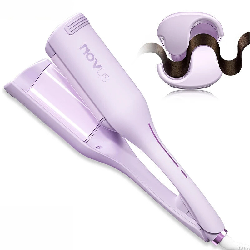 Rapid-Heat Deep Wave Curling Iron for Hair Styling – Safe Styling Tool for Defined Waves and Everyday Home Use