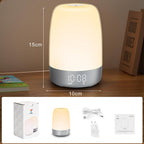 Wake-Up Light with Natural Sound Alarm – Sunrise Simulation Lamp for Gentle Morning Routine and Better Sleep Habits