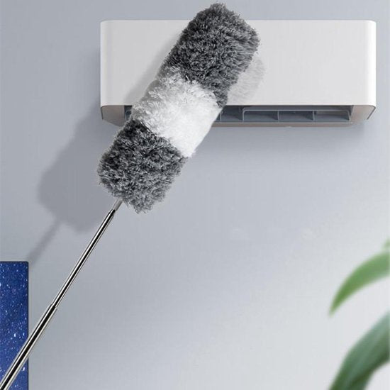 Extendable Duster for High and Hard-to-Reach Areas – Adjustable Cleaning Tool for Ceilings, Shelves and Home Use