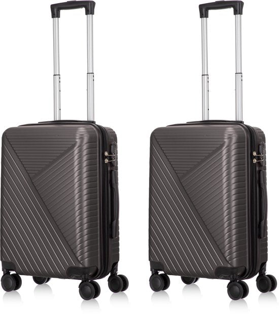 2-Piece Hardshell Luggage Set for Travel – Lightweight Suitcases with Spinner Wheels