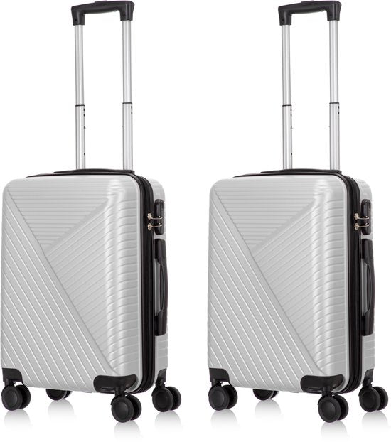 2-Piece Hardshell Luggage Set for Travel – Lightweight Suitcases with Spinner Wheels