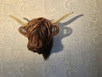 Bowie Cow Wall Art Sculpture