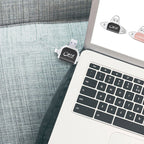 4-in-1 Universal Card Adapter for Data Transfer and Charging – High-Speed Connector for Phones, Tablets and Laptops