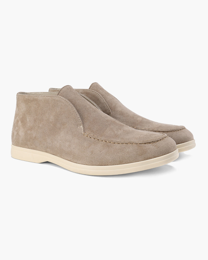 Classic Suede Loafers with Timeless Elegance