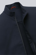 Noah – Men's Navy Blue Casual Stand Collar Vest