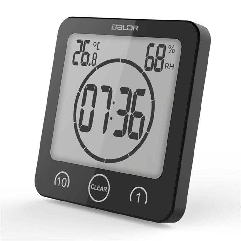 Waterproof Shower Timer for Bathroom Use – Easy Time Tracker for Shower Routines and Daily Time Management