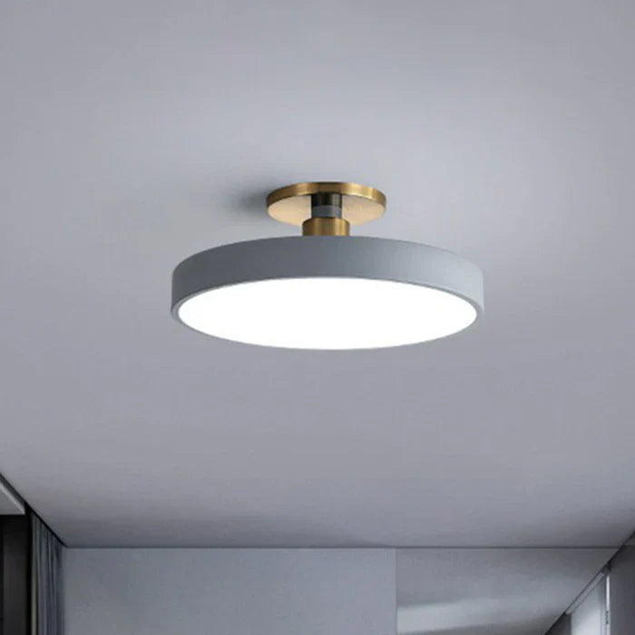 Scandinavian LED Ceiling Light for Modern Interiors – Minimalist Home Lighting for Living Room, Bedroom and Hallway