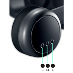 Smart VR Headset with Integrated Headphones – Adjustable Lenses, Wide Field of View & Universal Phone Compatibility | Immersive 3D Experience for iPhone & Android