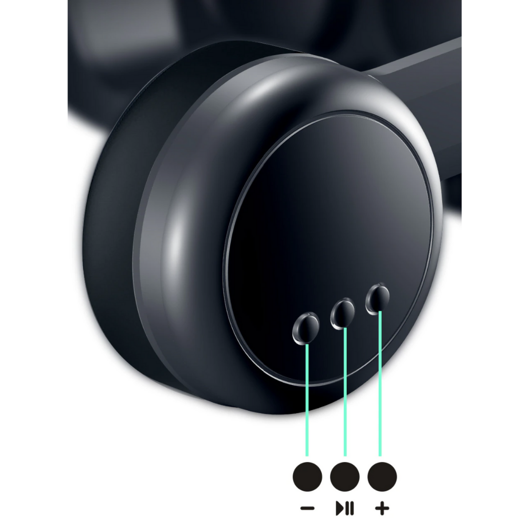 Smart VR Headset with Integrated Headphones – Adjustable Lenses, Wide Field of View & Universal Phone Compatibility | Immersive 3D Experience for iPhone & Android