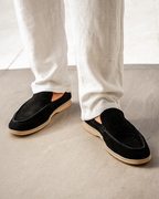 Luxury Suede Loafers with Classic Elegance