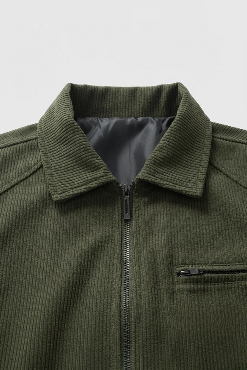 George Men's Green Corduroy Jacket