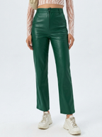 Noctra Faux Leather Pants