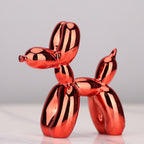 Balloon Dog Art Sculpture for Modern Home Decor – Playful Decorative Figurine for Living Room, Office and Shelves