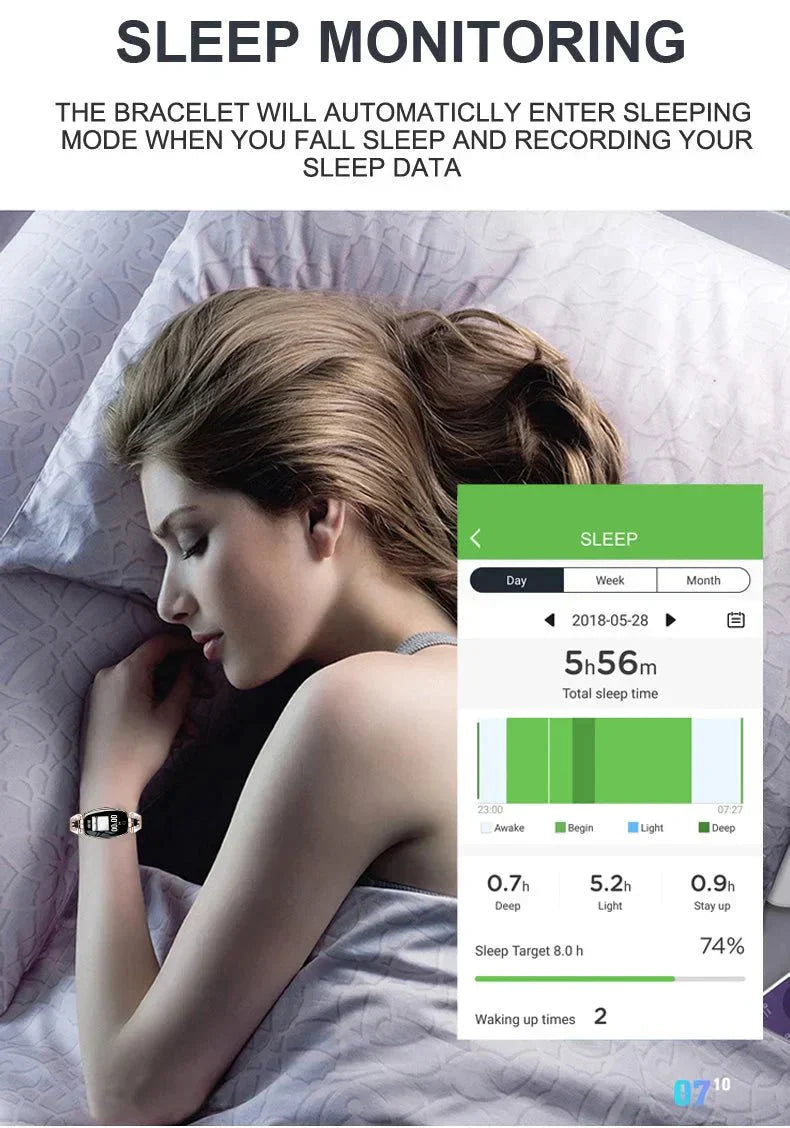 Waterproof Fitness Tracker for Daily Activity Monitoring – Smart Wearable for Workouts, Health Tracking and Everyday Use