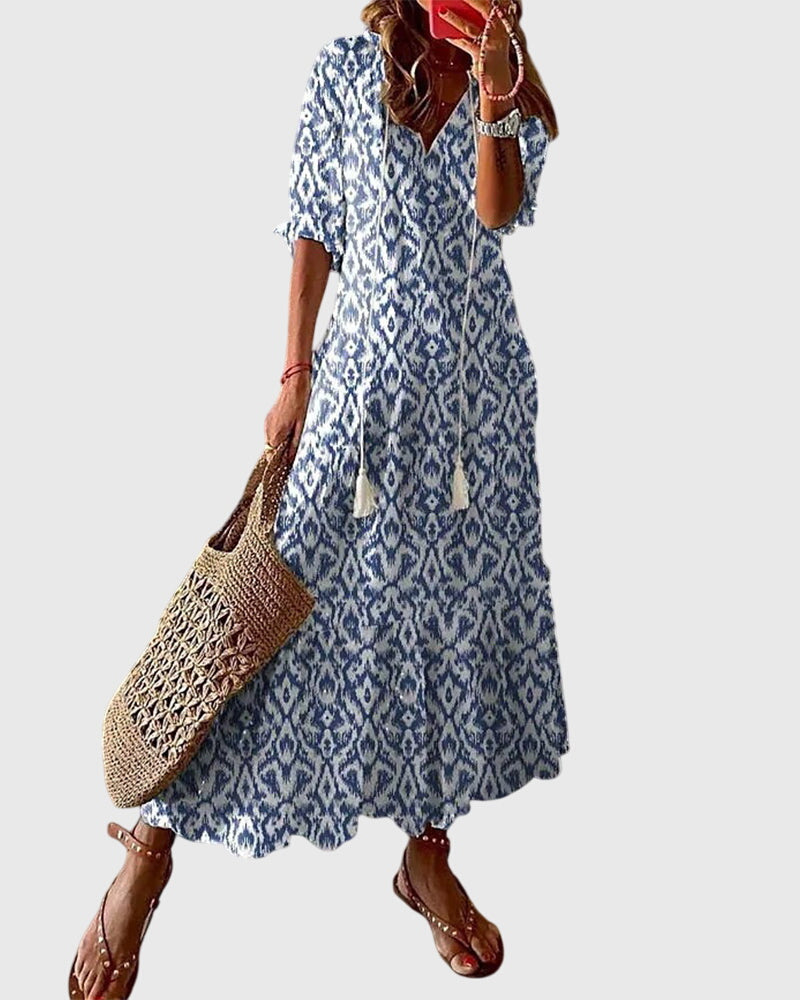 Amalia | Vintage-Inspired Boho Summer Dress