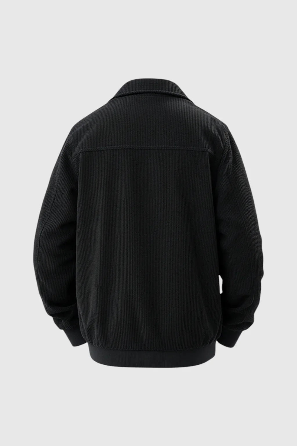Jack – Black Corduroy Jacket for Men