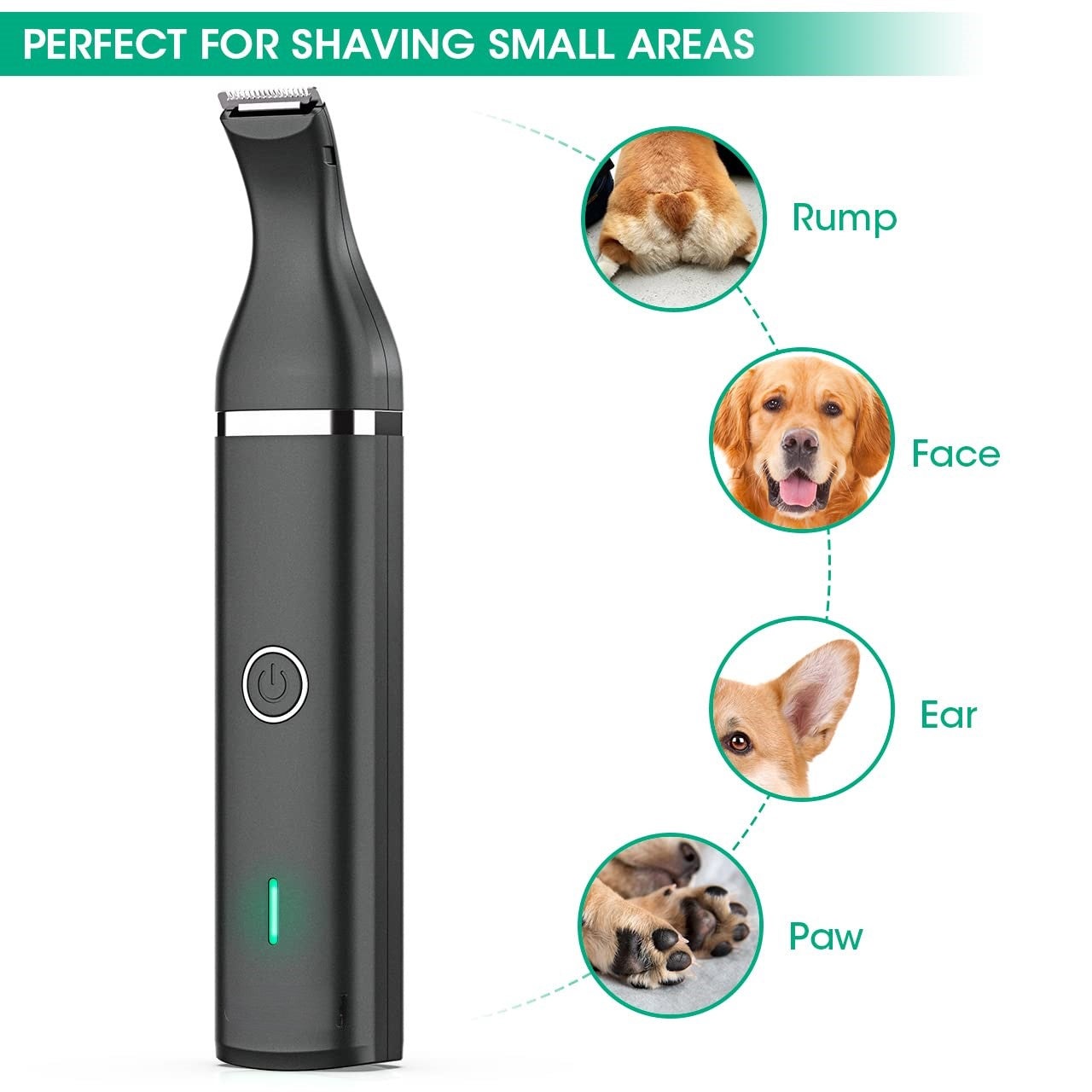 Quiet Cordless Pet Clipper with Dual Blades – Efficient Grooming Tool for Dogs and Cats at Home