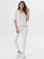 Effortless Linen Blouse