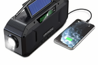 Emergency Radio with Extended Battery Life – Multi-Function Safety Radio for Outdoor Adventures, Travel and Power Outages