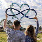 Infinite Heart Iron Wall Art - Timeless Love Design