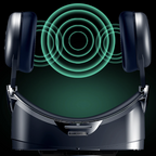 Smart VR Headset with Integrated Headphones – Adjustable Lenses, Wide Field of View & Universal Phone Compatibility | Immersive 3D Experience for iPhone & Android