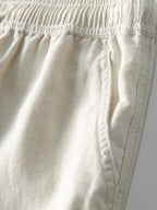 Men’s Linen-Style Outfit Set for Summer – Matching Shirt and Shorts Set for Holidays and Casual Wear