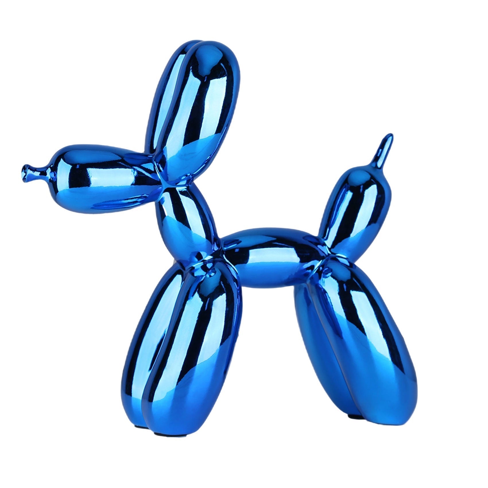 Balloon Dog Art Sculpture for Modern Home Decor – Playful Decorative Figurine for Living Room, Office and Shelves