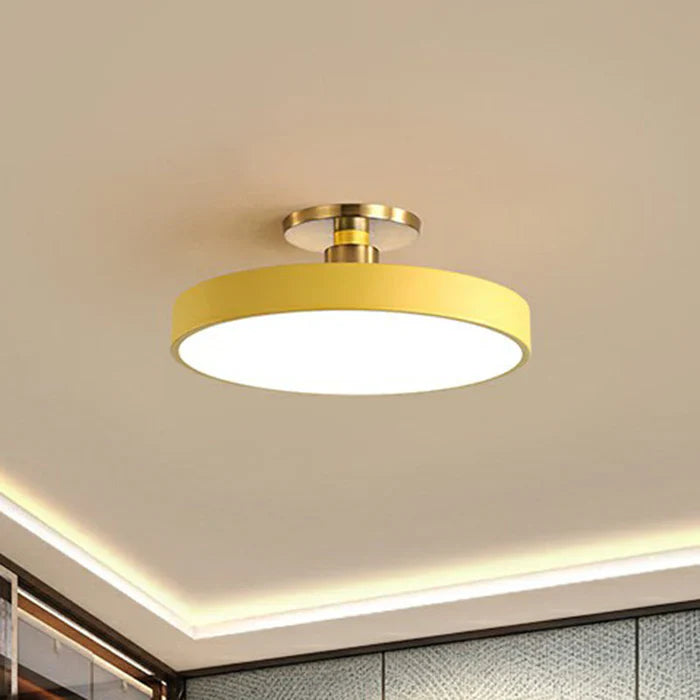 Scandinavian LED Ceiling Light for Modern Interiors – Minimalist Home Lighting for Living Room, Bedroom and Hallway