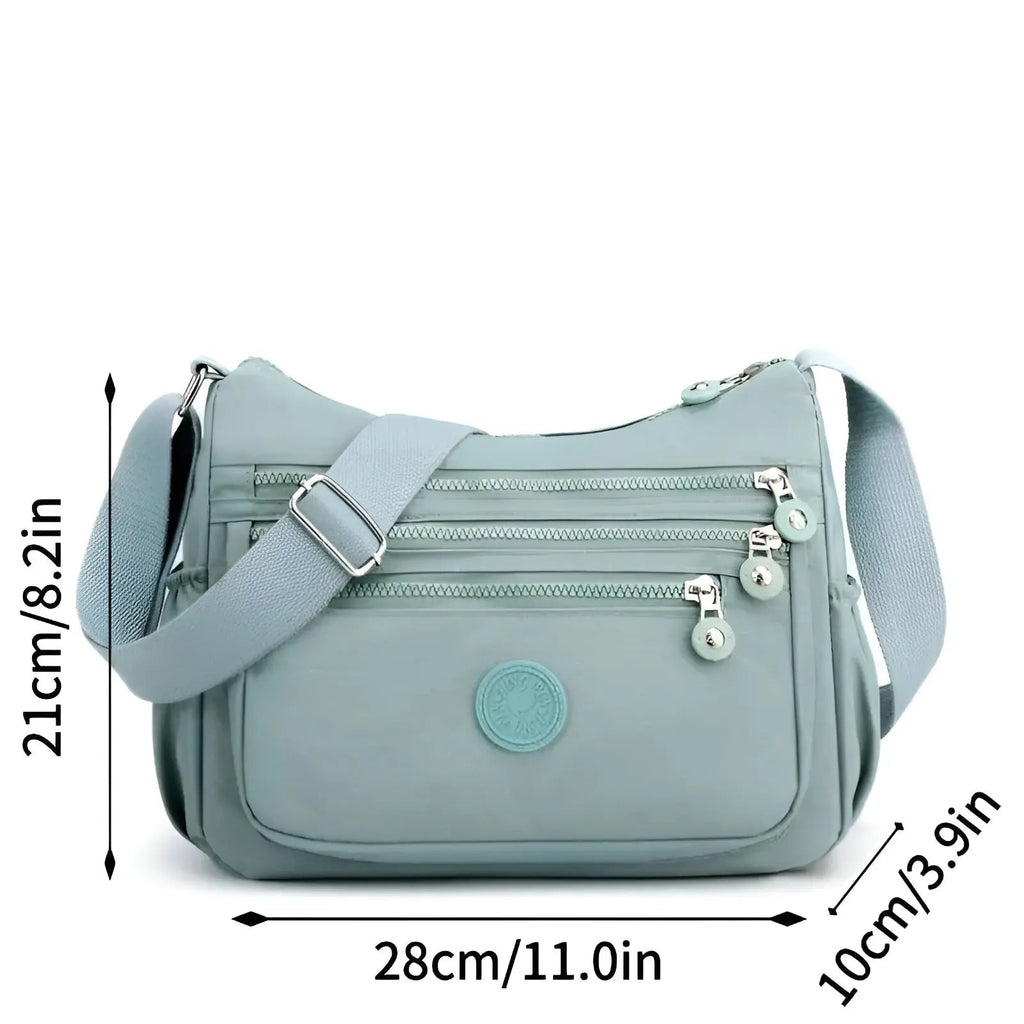 Spacious Waterproof Shoulder Bag for Women – Practical Everyday Bag for Work, Travel and Daily Use