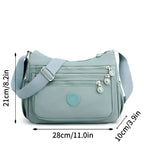 Spacious Waterproof Shoulder Bag for Women – Practical Everyday Bag for Work, Travel and Daily Use