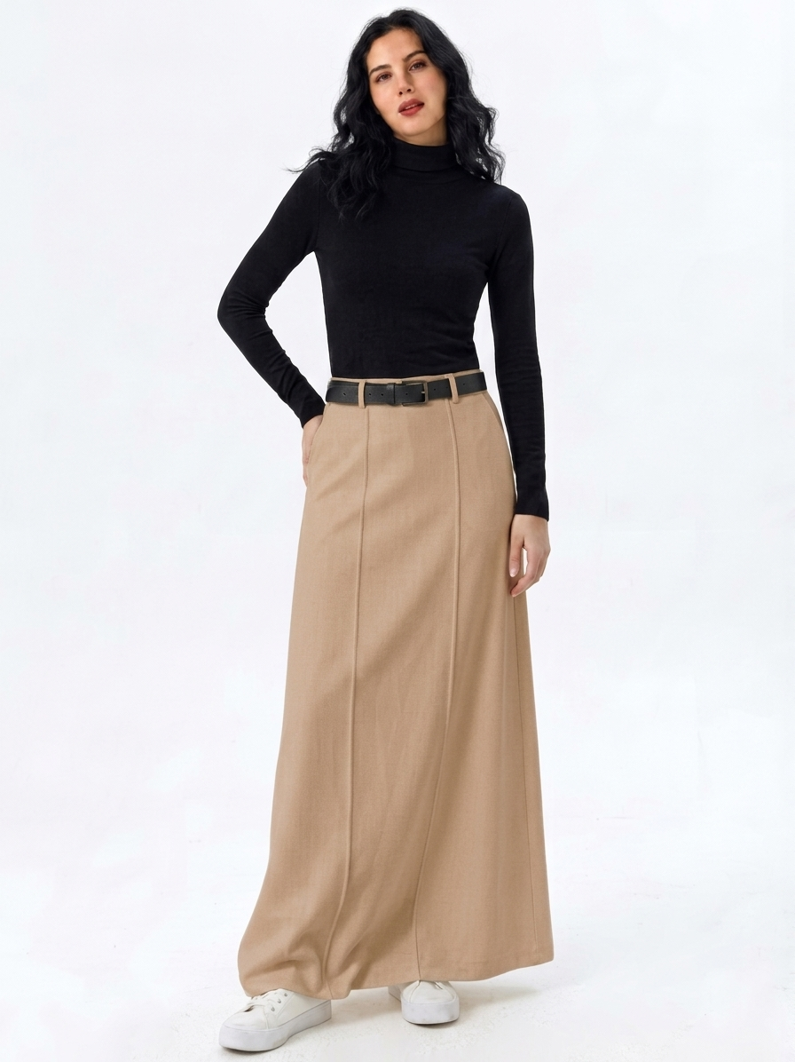 Arlo Long Flowing Skirt