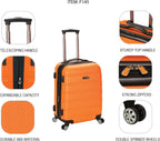 Ultra-Light Expandable Hard Shell Carry-On Suitcase with Dual Spinner Wheels – Lightweight Cabin Luggage for Air Travel and Short Trips